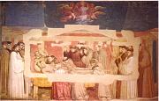 Giotto: Szent Ferenc temetése. Firenze, Santa Croce-bazilika